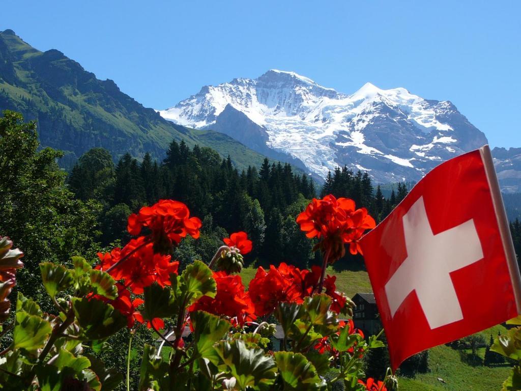 Chalet Acheregg Wengen Phòng bức ảnh