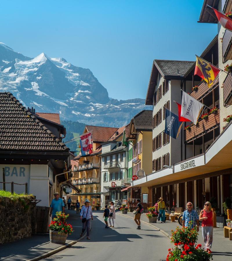 Chalet Acheregg Wengen Ngoại thất bức ảnh